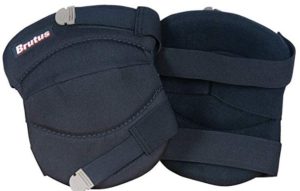 brutus 79637br contour washable knee pads