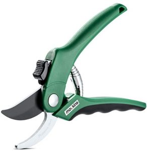 mockins professional heavy duty garden bypass pruning shears