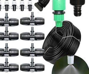 leak proof misting system for patio gazebos backyard and cooling