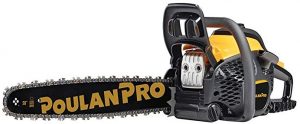 poulan pro 20 inch 50cc 2-cycle gas chainsaw pr5020