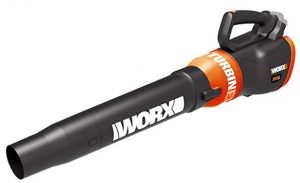 worx wg546.2 turbine 20v powershare 2-speed cordless battery powered leaf blower