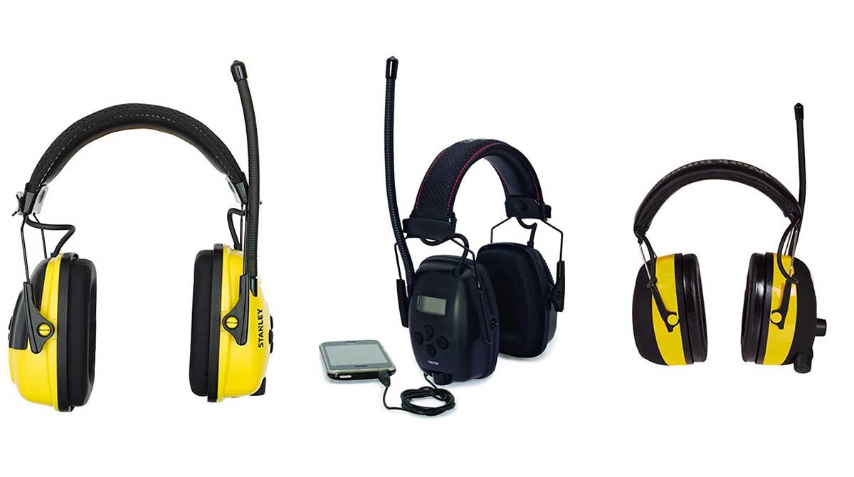 noise cancelling radio headphones