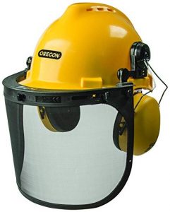 Oregon 563474 Chainsaw Safety Protective Helmet With Visor Combo Set