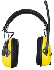 Stanley Sync Digital AM FM MP3 Radio Earmuff (RST-63012)