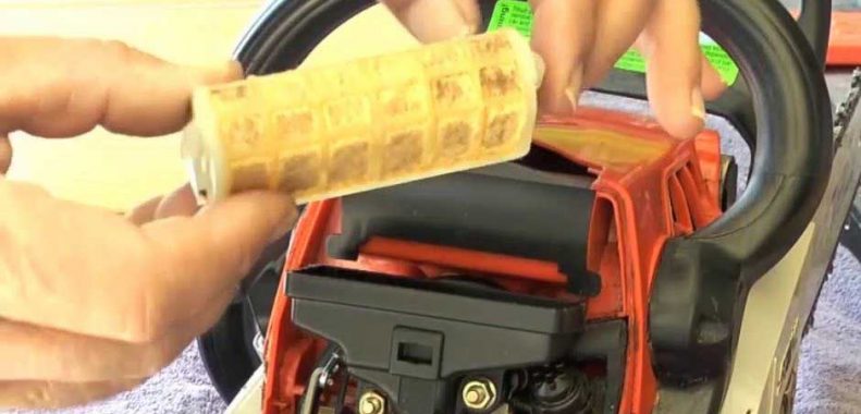 How to winterize a chainsaw