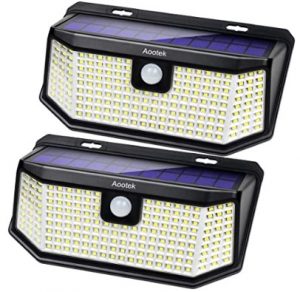 Aootek 182 Led Solar Light