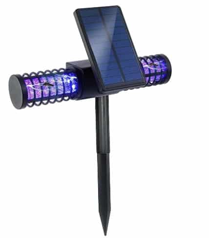 BATTOP Solar LED Lamp and Bug Zapper