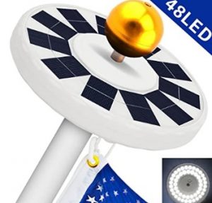 Flagpole Solar Light 800Lux- Hallomall