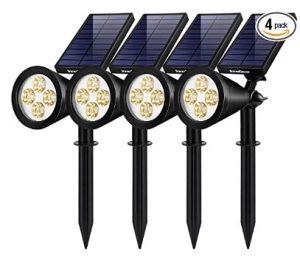  InnoGear Outdoor Solar Spotlights