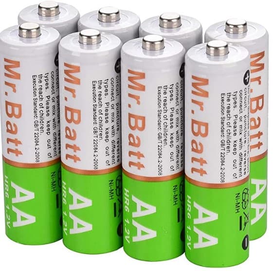 Batt Rechargeable AA batteries