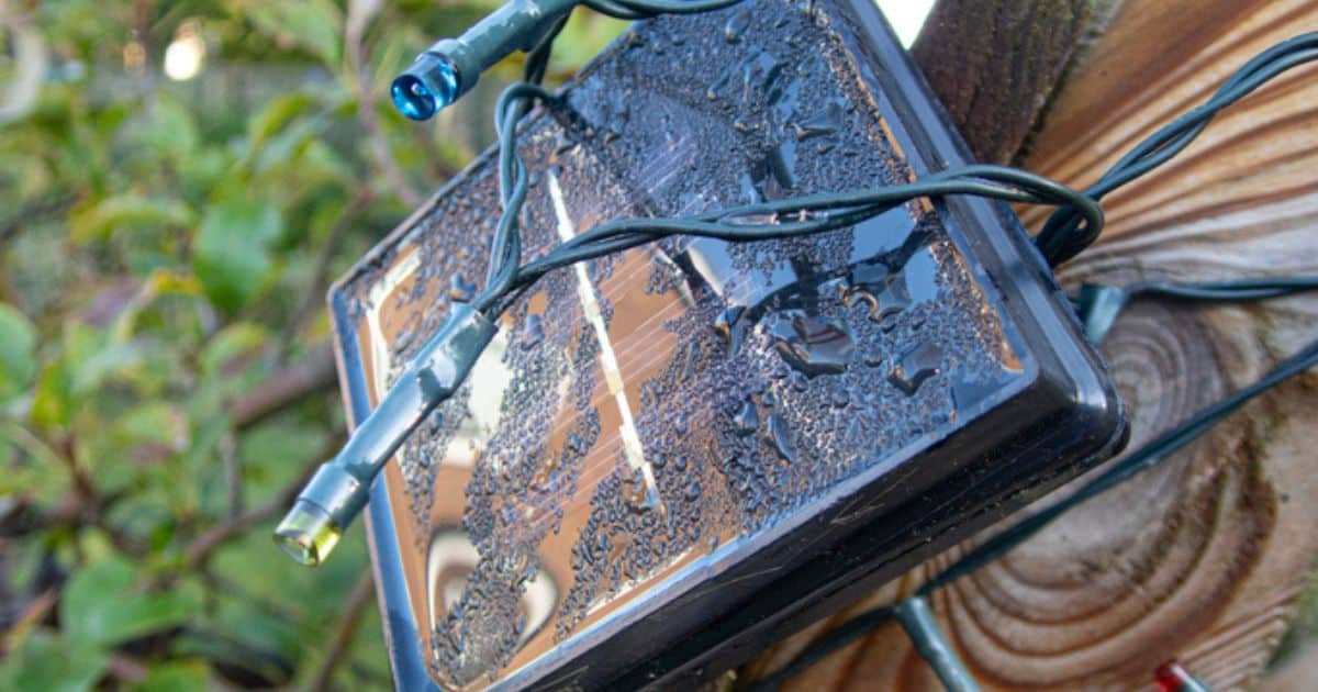 How to Convert Solar String Lights to Battery Yard Work HQ